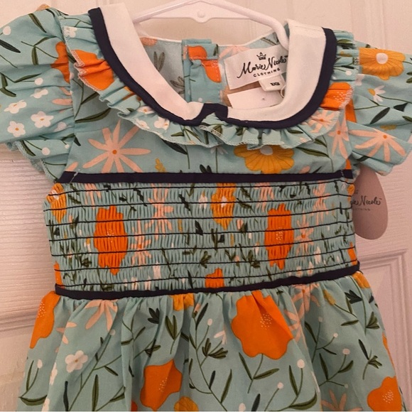 NWT Marie Nicole Smocked Dress - Picture 4 of 9